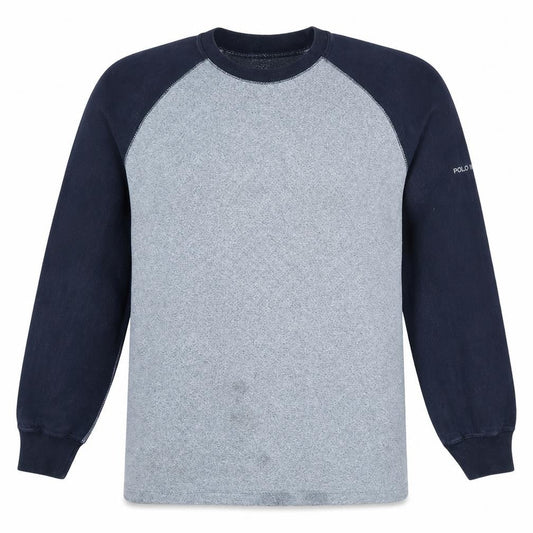 Ralph Lauren Polo Sport Men's Grey Sweatshirt M Crew Neck Cotton