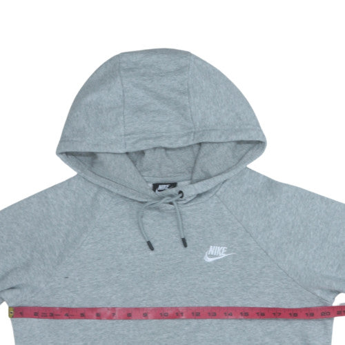 Nike Men's Grey Pullover Hoodie Small Regular Fit Sports Style