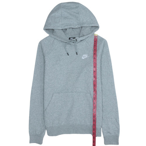 Nike Men's Grey Pullover Hoodie Small Regular Fit Sports Style