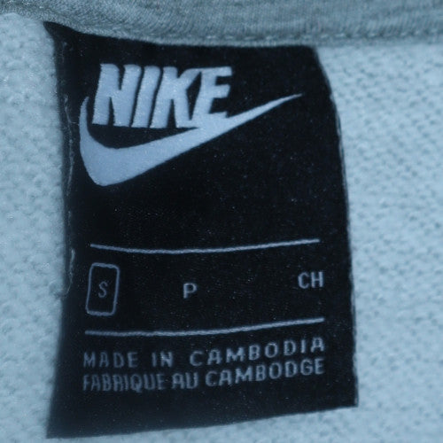 Nike Men's Grey Pullover Hoodie Small Regular Fit Sports Style