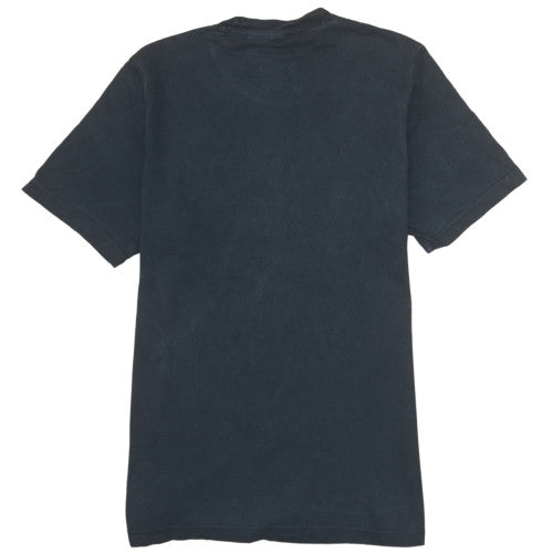 Adidas Men's Black Trefoil Logo Graphic Cotton T-Shirt M