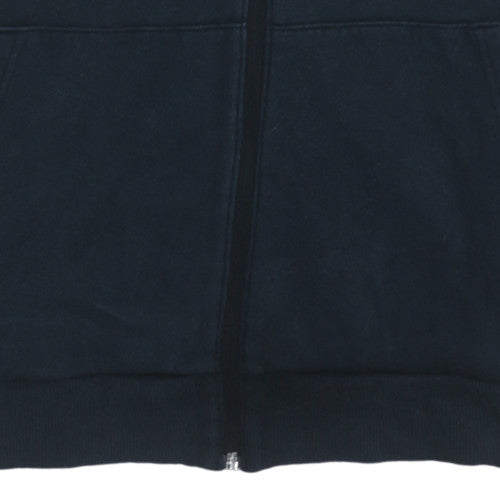 Under Armour Mens Black Full Zip Hoodie Size S Relaxed Fit