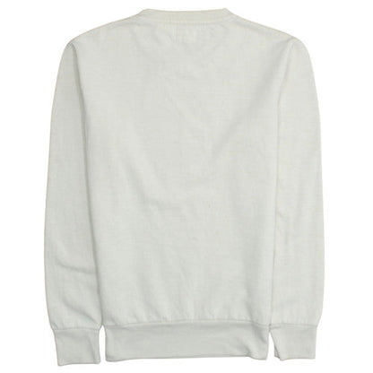 Levi's Men's White Pullover Logo Crew Neck Sweatshirt Size S