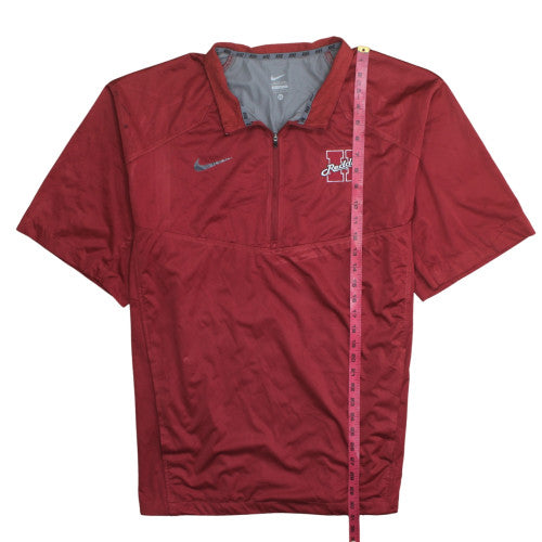 Nike Men's Red XL 1/2 Zip Sports Sweatshirt