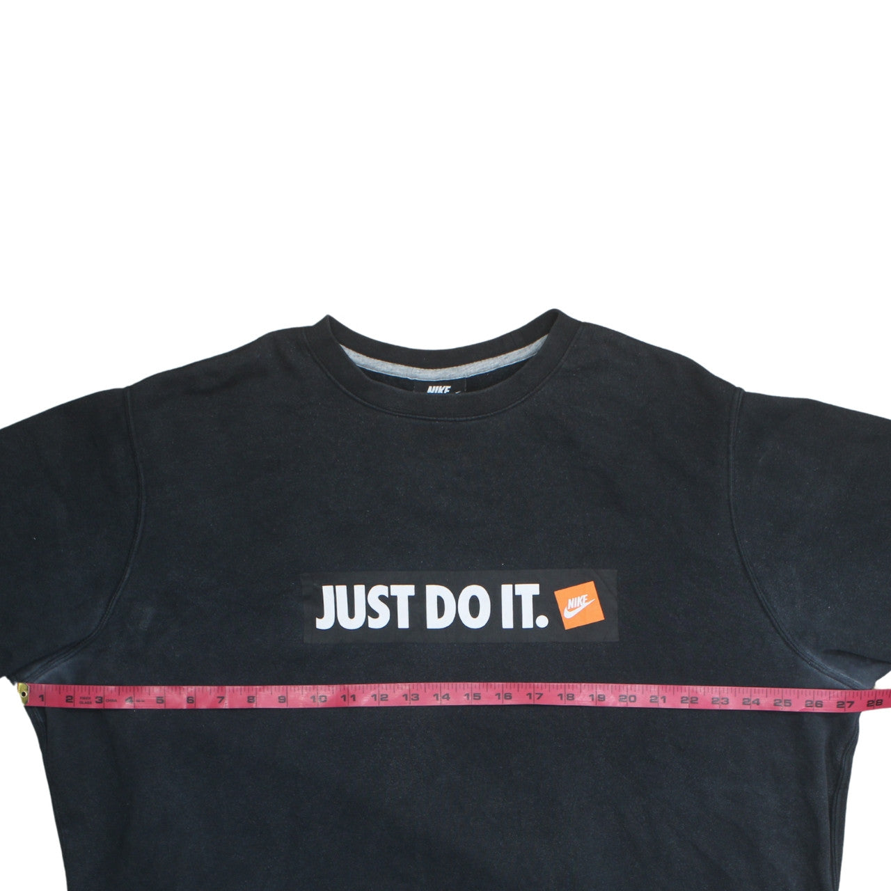 Nike Men's Black Just Do It Crew Neck Sweatshirt 2XL Pullover