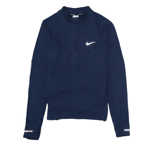 Nike Men's Blue Therma-Fit Half Zip Running Sweatshirt Size M