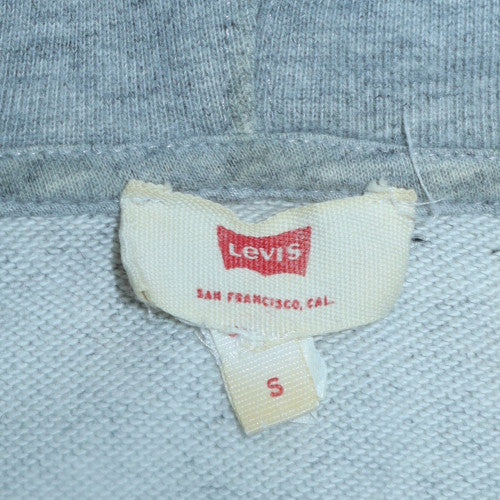 Levi's Men's Grey Logo Pullover Hoodie Size S