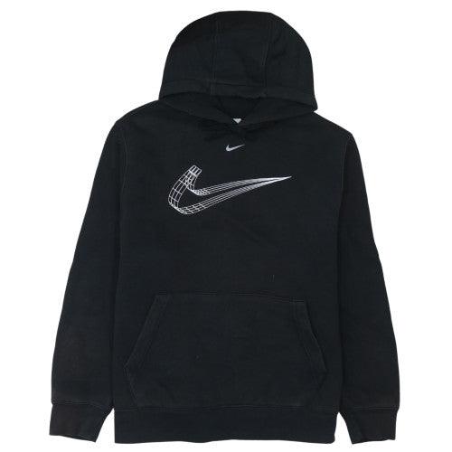 Nike Mens Black Pullover Hoodie L Sports Fleece Sweatshirt