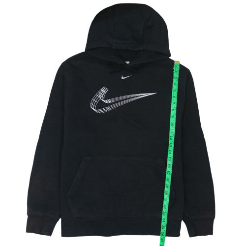 Nike Mens Black Pullover Hoodie L Sports Fleece Sweatshirt