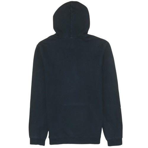 Puma Boys Black Hoodie 15-16 Years Pullover Fleece Logo Sweatshirt