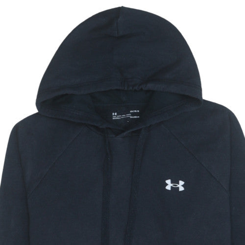 Under Armour Men's Black Large Pullover Hoodie Fleece ColdGear