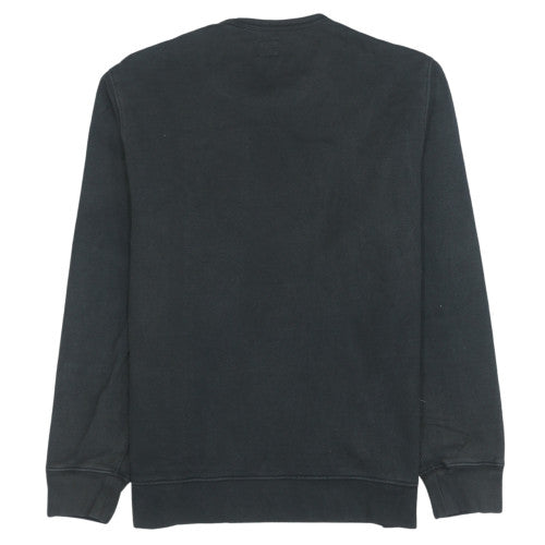 Levi's Men's Black Graphic Logo Crew Neck Sweatshirt Size M