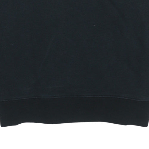 Levi's Men's Black Logo Crew Neck Pullover Sweatshirt L