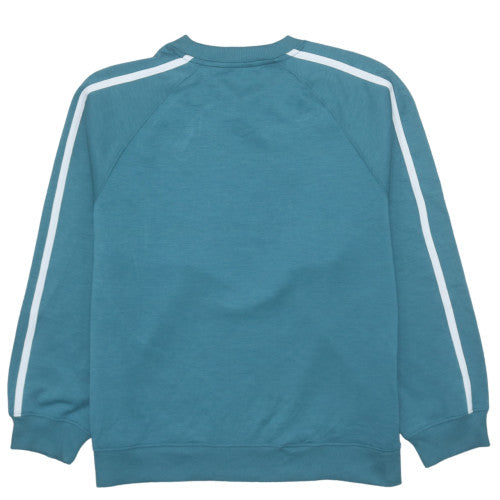 Nutmeg Women Teal California 1984 Los Angeles Pullover Sweatshirt Size 16