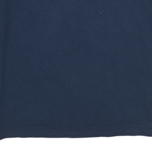 Calvin Klein Jeans Men's Navy Long Sleeve Crew Neck T-Shirt Size M