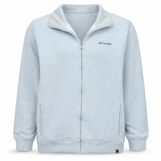 Animal Men's Grey Full Zip Track Jacket Size M Activewear