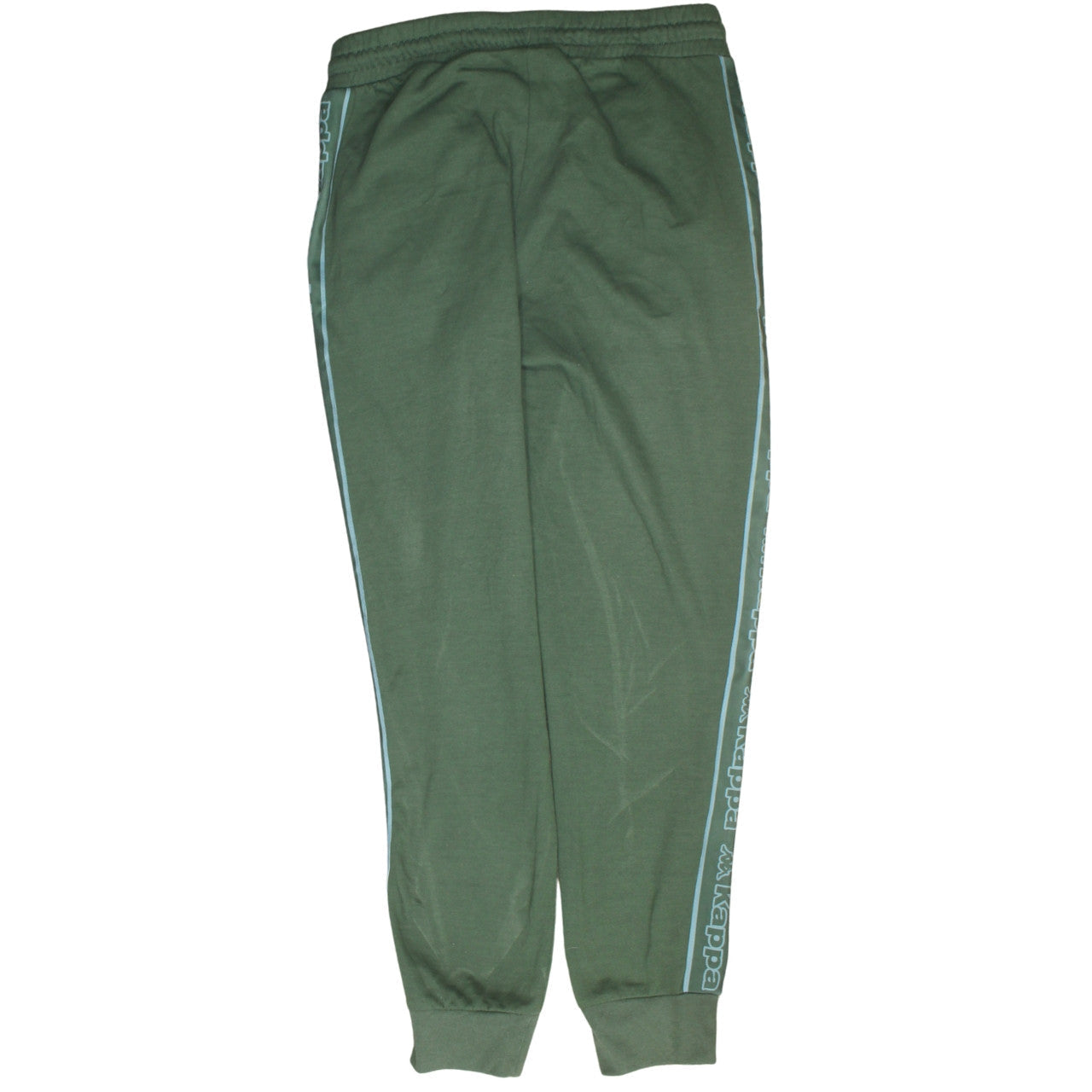 Kappa Men’s Green Jogger Trousers XL Logo Tape Casual Wear