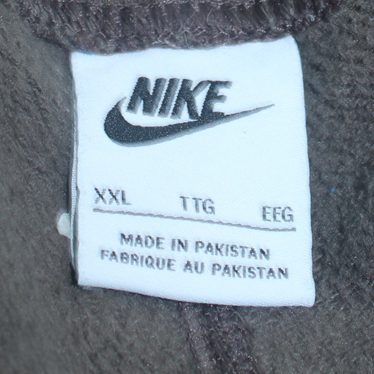Nike Men’s Grey 2XL Jogger Trousers Fleece Tapered Fit