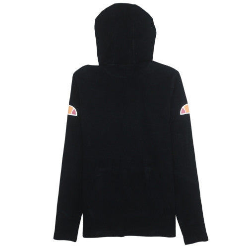 Ellesse Womens Black Hooded Pullover Sweatshirt UK 10