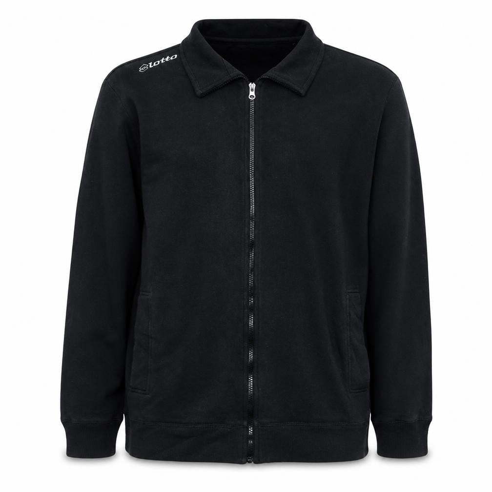 Lotto Men’s Black 2XL Track Jacket Full Zip Sportswear