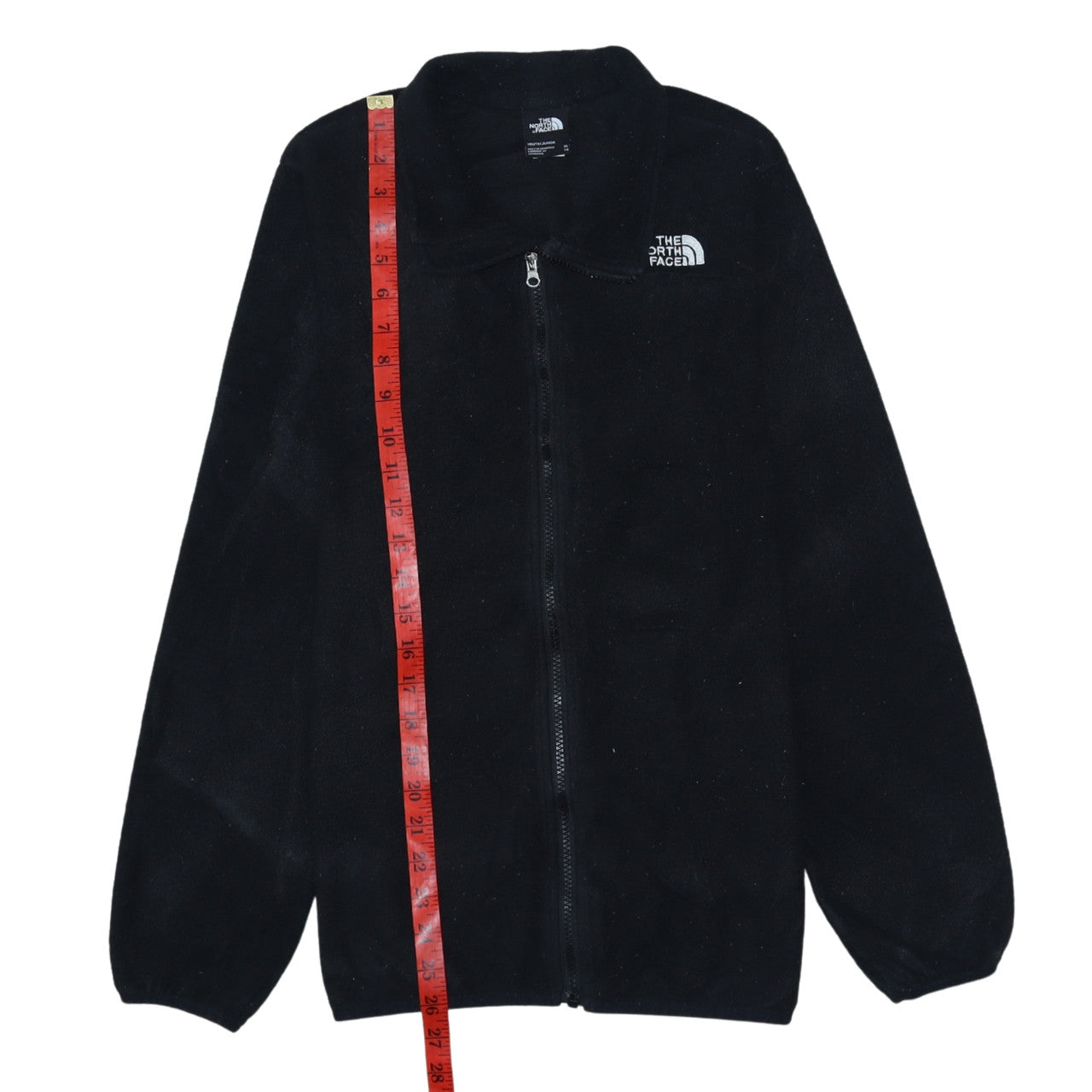 The North Face Boys Black Fleece Full Zip Jacket XL Youth