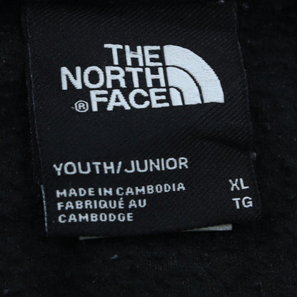 Additional view of The North Face boys’ black fleece full zip jacket xl youth
