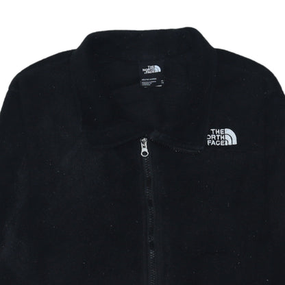 Additional view of The North Face boys’ black fleece full zip jacket xl youth