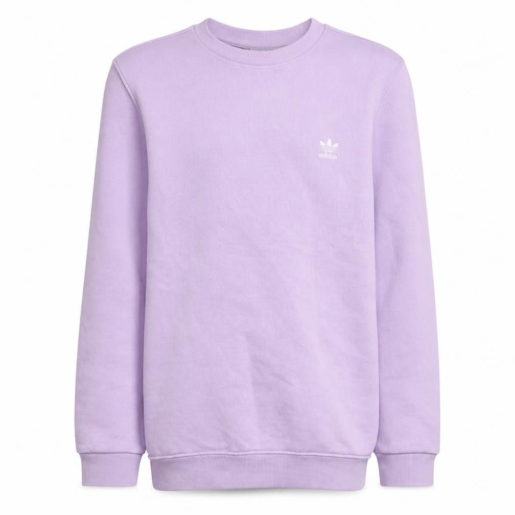 Adidas Girls Purple Crew Neck Pullover Sweatshirt Size 14 Years