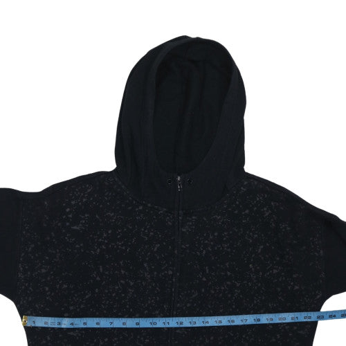 Adidas Women's Black Full Zip Hooded Sweatshirt Size M