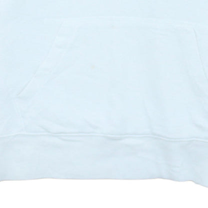 Levi's Women's White Pullover Hoodie Medium Logo Cotton Sweatshirt