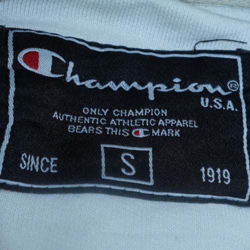 Champion Men's Beige Embroidered Pullover Sweatshirt Size S
