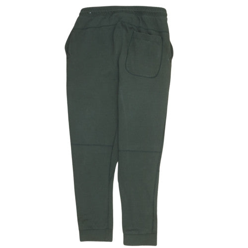 Nike Men’s Green Jogger Sweatpants M Regular Fit Fleece Trousers