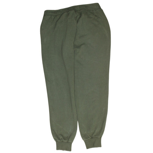 Puma Men’s Green XL Fleece Sweatpants Joggers Regular Fit