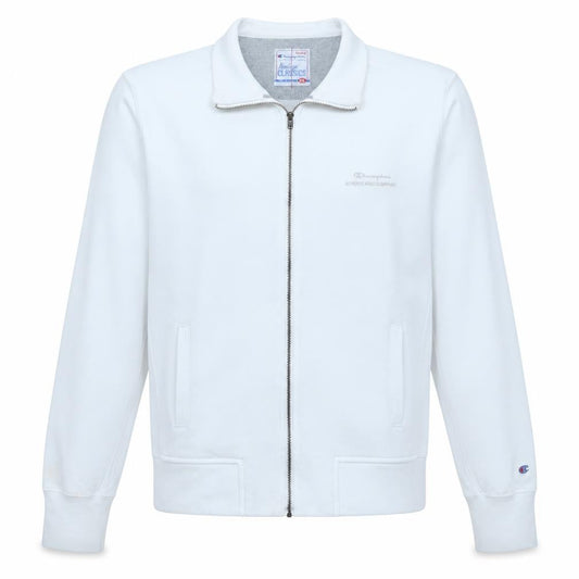 Champion Men's White XL Heritage Classics Track Jacket
