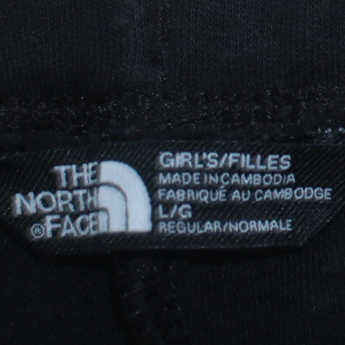 The North Face Boys Black Joggers L Regular Cotton Blend Sweatpants