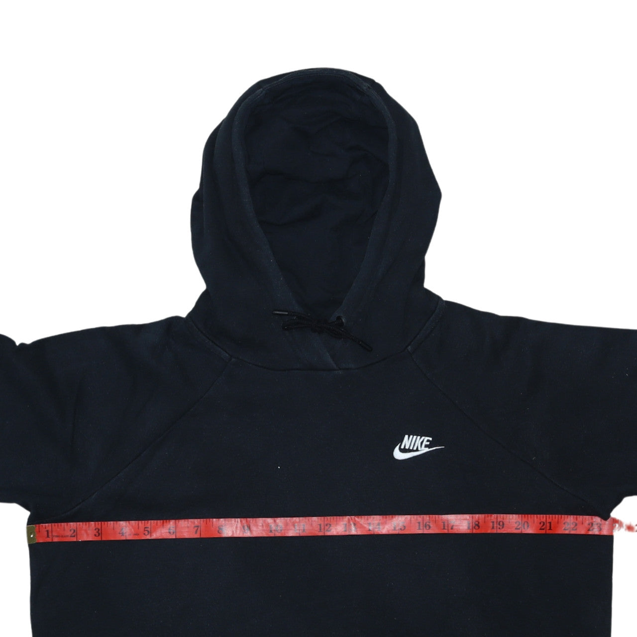 Nike Men's Black Pullover Hoodie L Fleece Regular Fit Sweatshirt