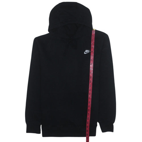 Nike Men's Black Pullover Hoodie Size M Fleece Sports Sweatshirt