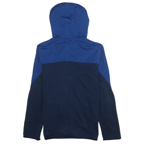 Nike Boys Blue Full Zip Hoodie XL 158-170cm Standard Fit Fleece Sweatshirt