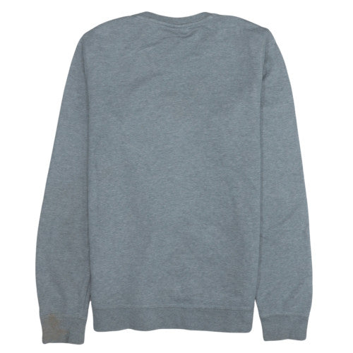 Nike Men's Grey Crew Neck Pullover Sweatshirt Size S