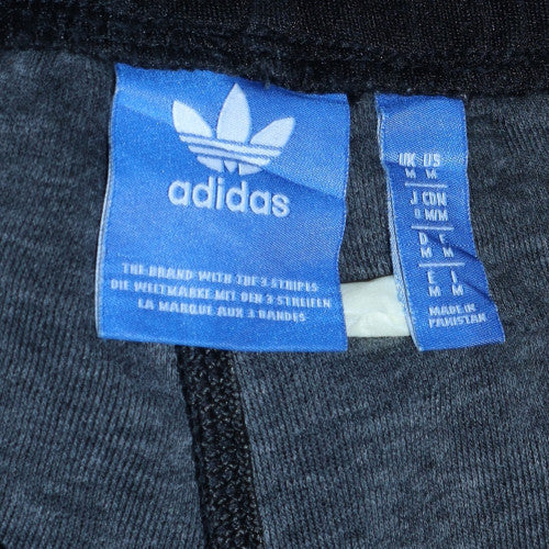 adidas Men's Black Track Pants M Elastic Waist Tapered Fit