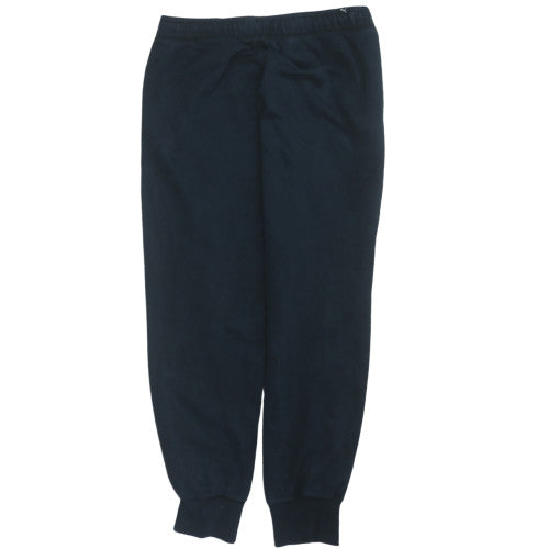 Puma Men's Black Jogger Sweatpants M Regular Fit Fleece