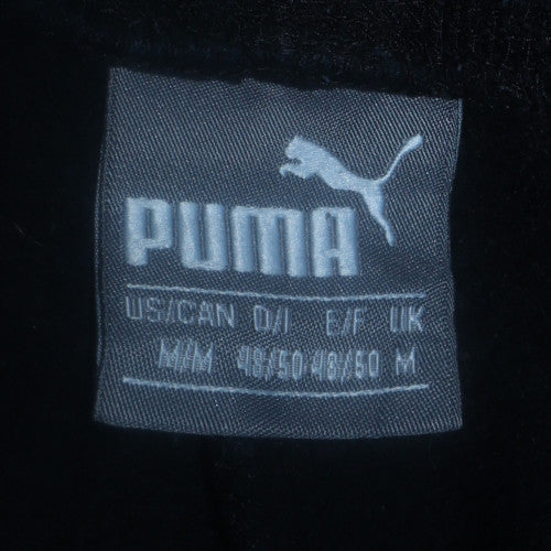 Puma Men's Black Jogger Sweatpants M Regular Fit Fleece