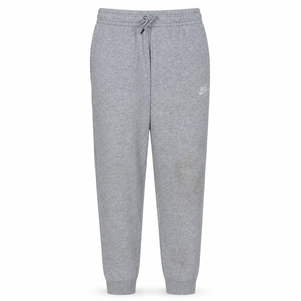 Nike Men's Grey Jogger Sweatpants S Regular Fit Fleece Trousers