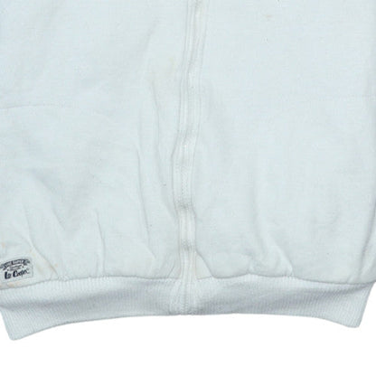 Additional view of Lee Cooper Men's Grey Full Zip Hoodie Medium Fleece Lined