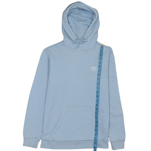 Adidas Mens Blue Pullover Hoodie Small Regular Fit Sportswear