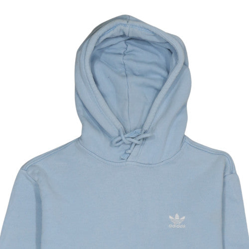 Adidas Mens Blue Pullover Hoodie Small Regular Fit Sportswear