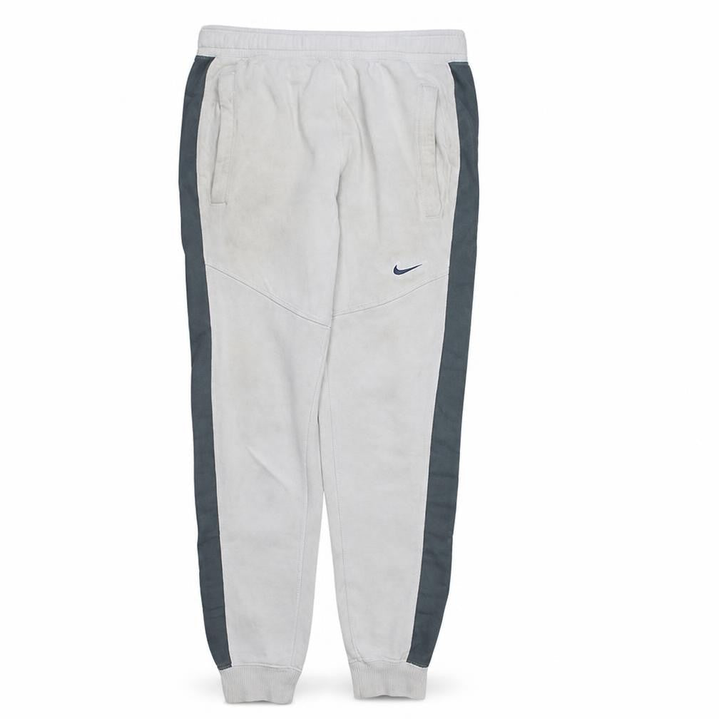 Nike Mens Grey Jogger Sweatpants Small Elastic Waist Cotton Blend