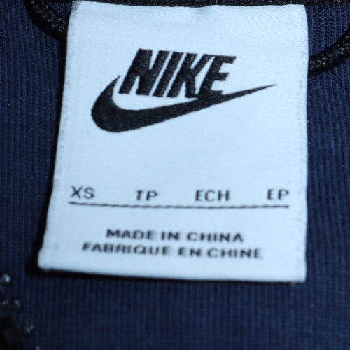 Nike Men's Blue Full Zip Hoodie XS Fleece Sportswear