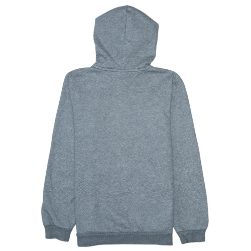 Puma Boys Grey Pullover Hoodie 13-14 Years Regular Fit Fleece Sweatshirt