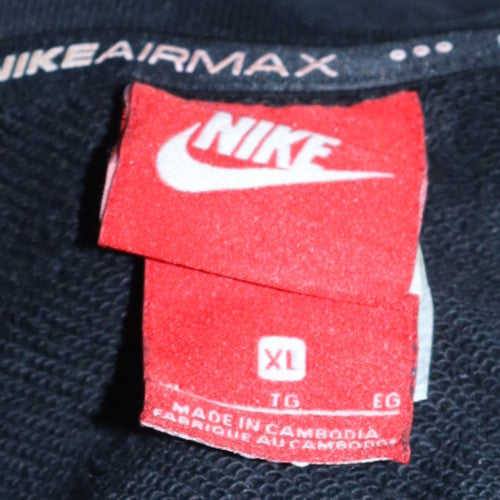 Nike Men's Black XL Full Zip Hoodie Sweatshirt